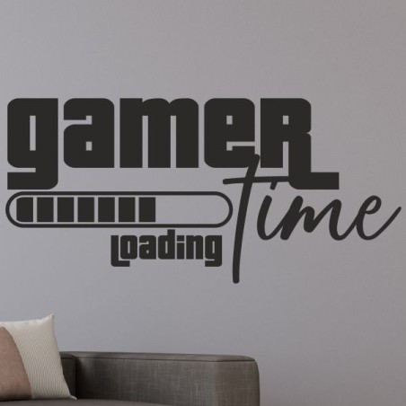 Wandaufkleber Wandtattoo Aufkleber Wand Tattoo Sticker Gamer Game Spiel Konsole Zocken Spielen Game Over Eat Sleep Repeat Level