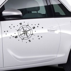 Aufkleber SET Auto Car Tattoo Style Seiten Tribal Dekor Pferd Gecko Power Blumen Ranke Fee Hexe Blumen Blüten Gecko Farbe Decal