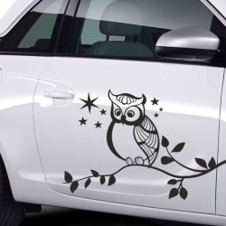 Aufkleber SET Auto Car Tattoo Style Seiten Tribal Dekor Pferd Gecko Power Blumen Ranke Fee Hexe Blumen Blüten Gecko Farbe Decal