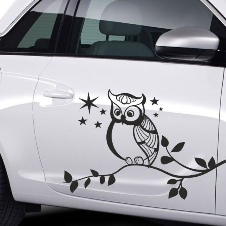 Aufkleber SET Auto Car Tattoo Style Seiten Tribal Dekor Pferd Gecko Power Blumen Ranke Fee Hexe Blumen Blüten Gecko Farbe Decal