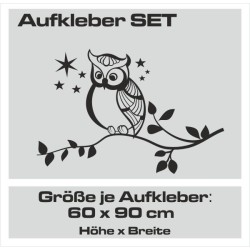 Aufkleber SET Auto Car Tattoo Style Seiten Tribal Dekor Pferd Gecko Power Blumen Ranke Fee Hexe Blumen Blüten Gecko Farbe Decal