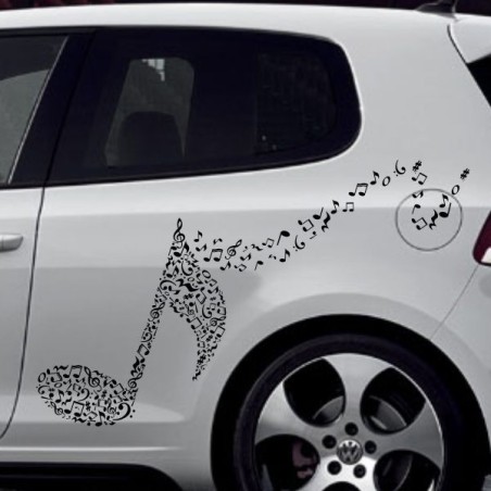 Aufkleber SET Auto Car Tattoo Style Seiten Tribal Dekor Pferd Gecko Power Blumen Ranke Fee Hexe Blumen Blüten Gecko Farbe Decal