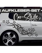 Aufkleber Seitendekor