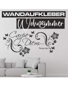 Wandaufkleber Wohnzimmer