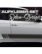 Aufkleber SET Dekor Streifen