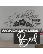 Wandaufkleber Bad