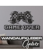 Wandaufkleber Gamer